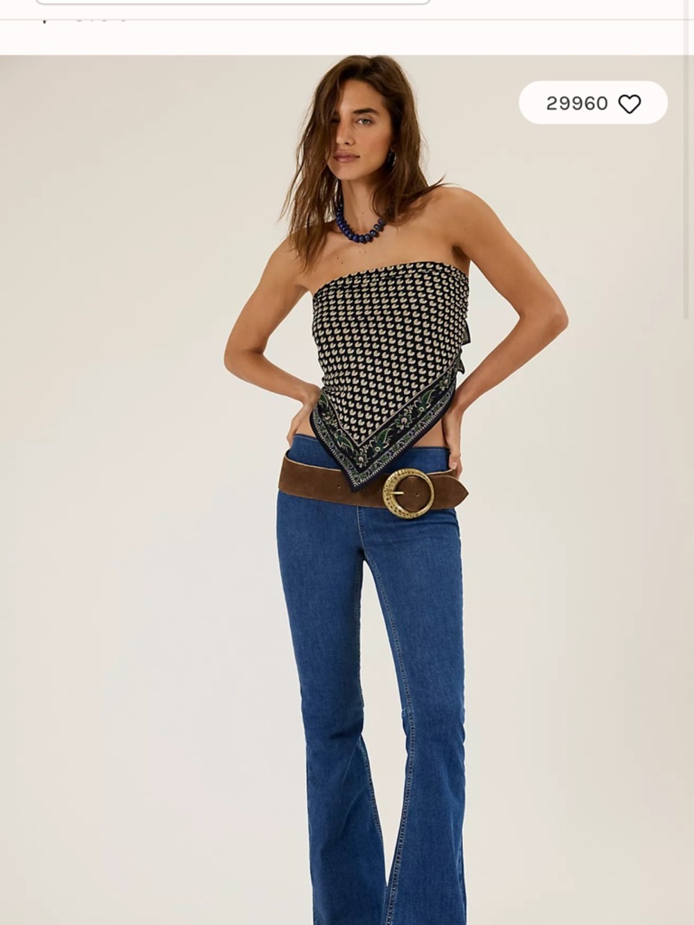 We The Free Penny Pull-On Flare Jeans Size 31